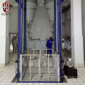 Plataforma elevadora de riel de plomo hidráulico utiliza para levantar carga
